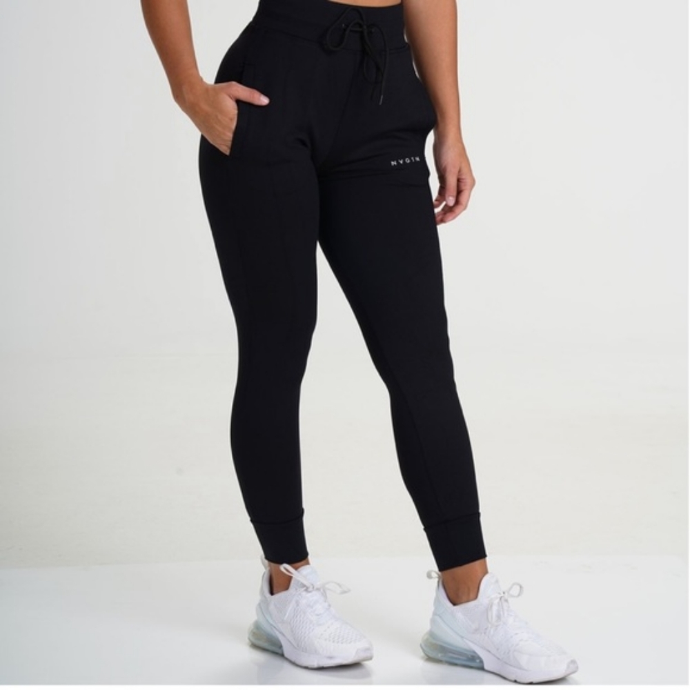 Black nvgtn joggers